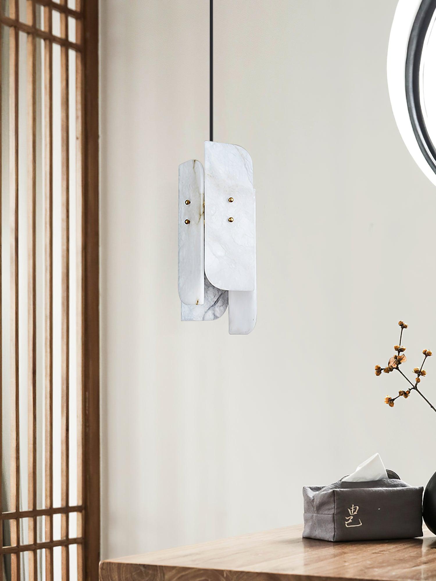 Megalith Alabaster Pendant Light 5.9