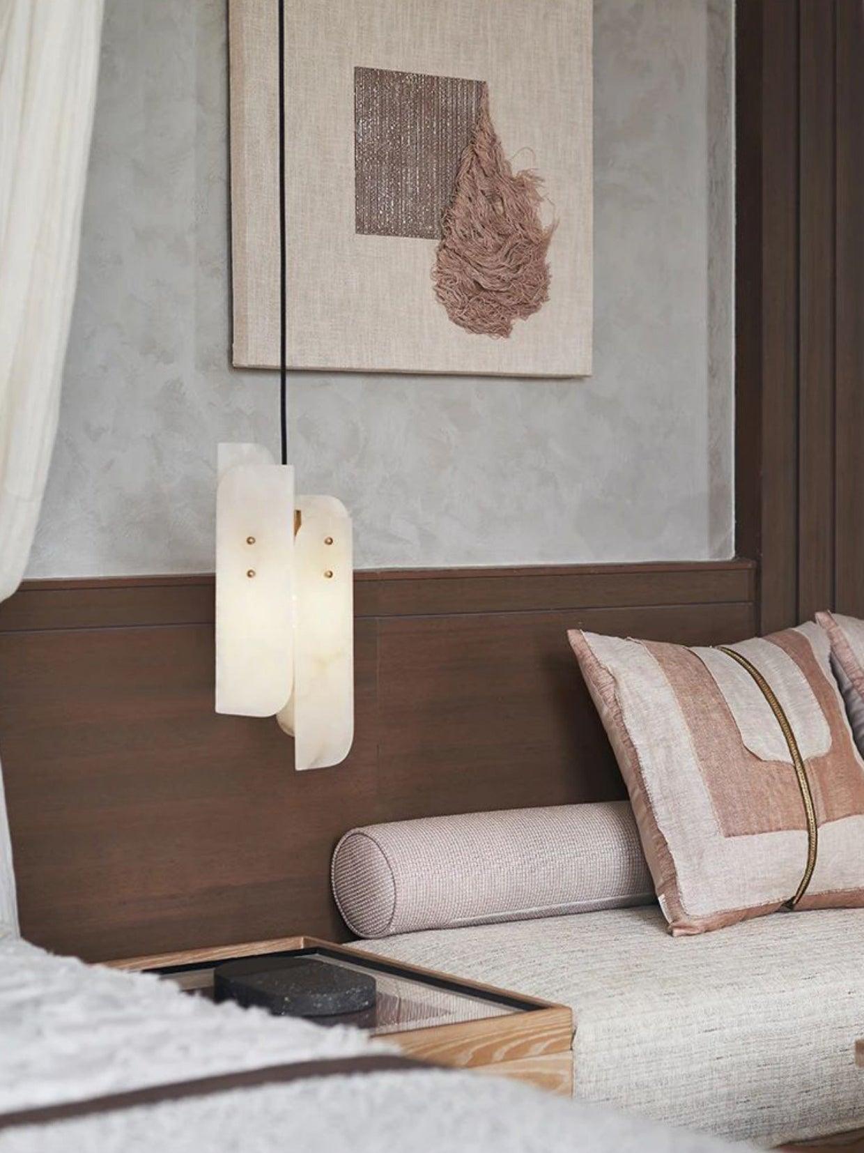 Megalith Alabaster Pendant Light 5.9