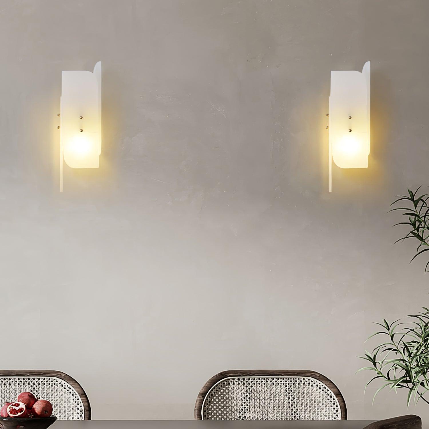 Megalith Alabaster Wall Light 5.9