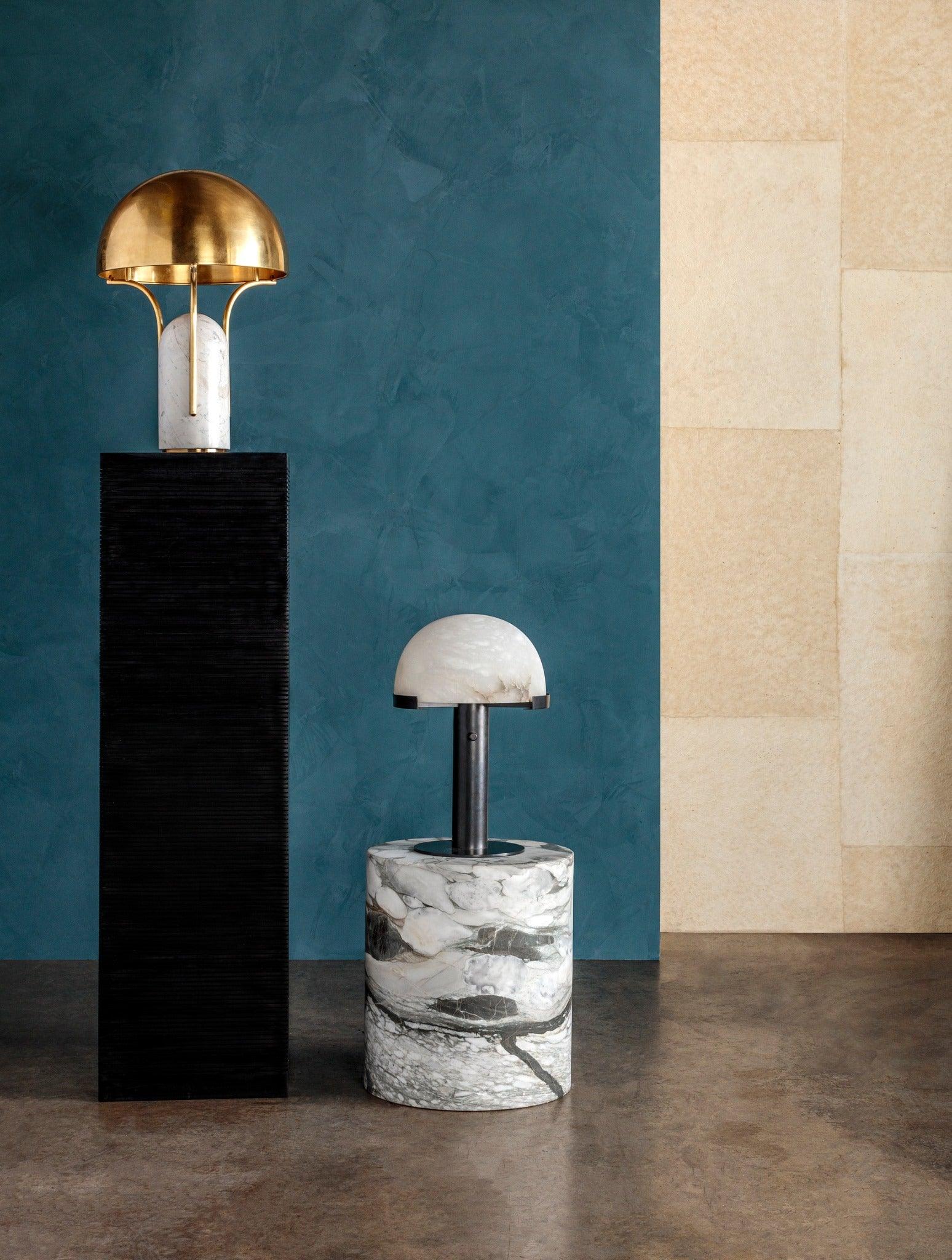 Elegance Alabaster Portable Lamp Table Lamp