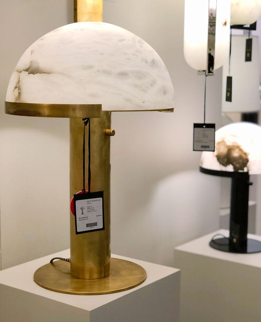 Elegance Alabaster Portable Lamp Table Lamp