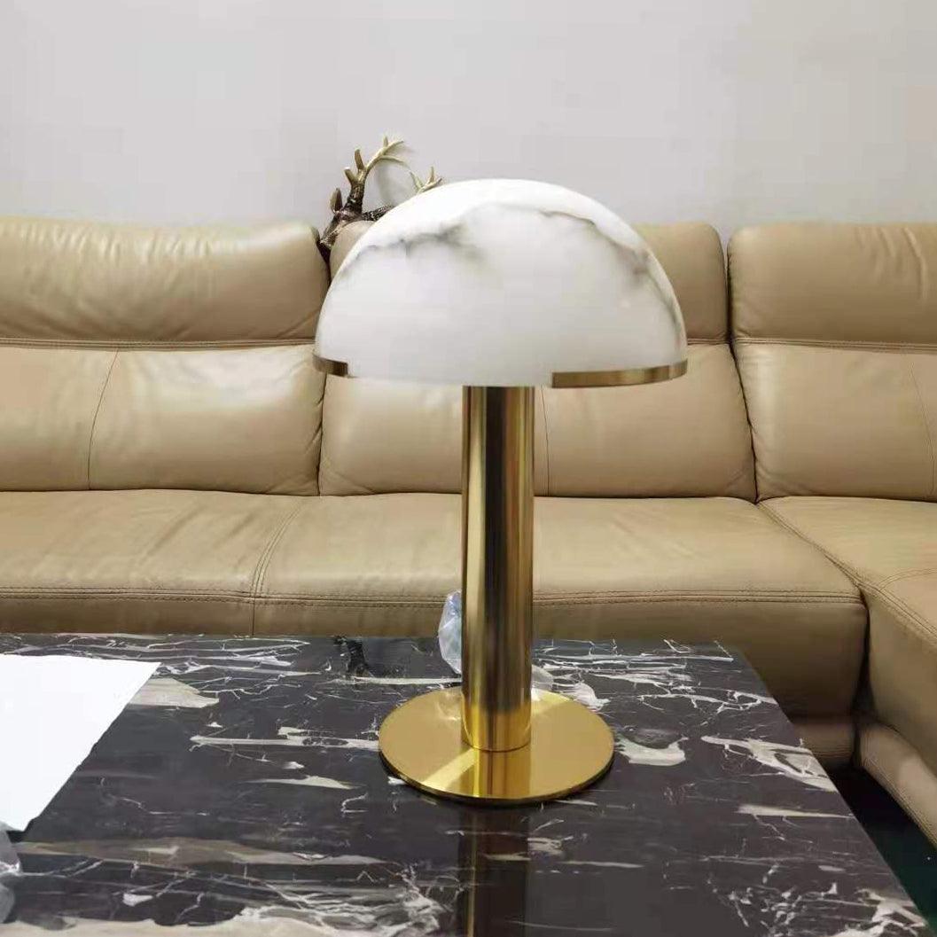 Elegance Alabaster Portable Lamp Table Lamp