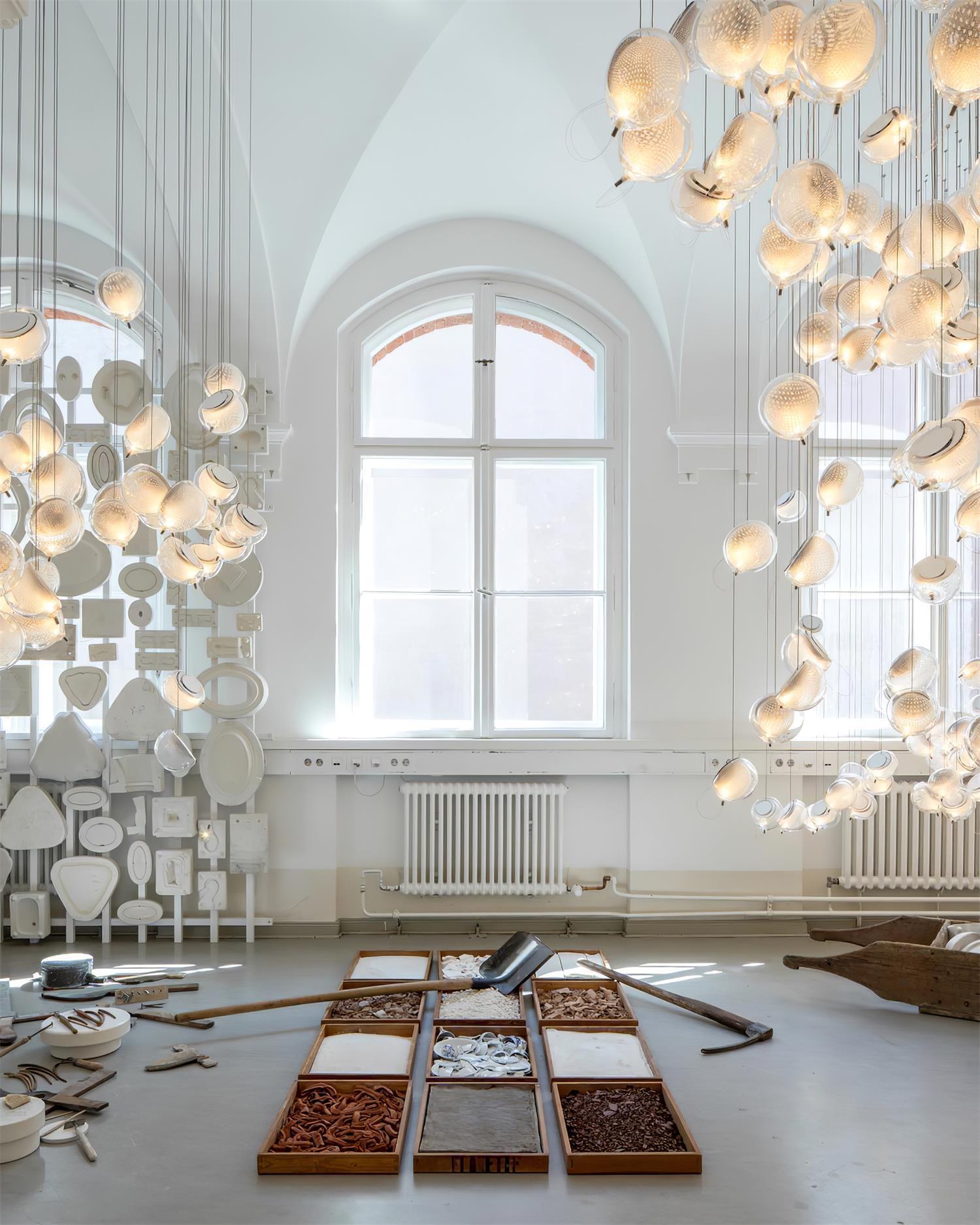 Mesh Glass Pendant Light