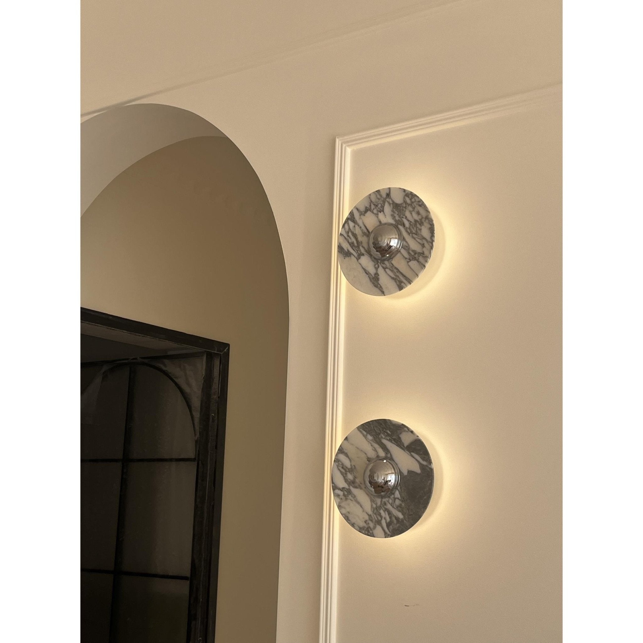 Messier Marble Rechargeable Wall Light, Bathroom Wall Sconce, detail 8
