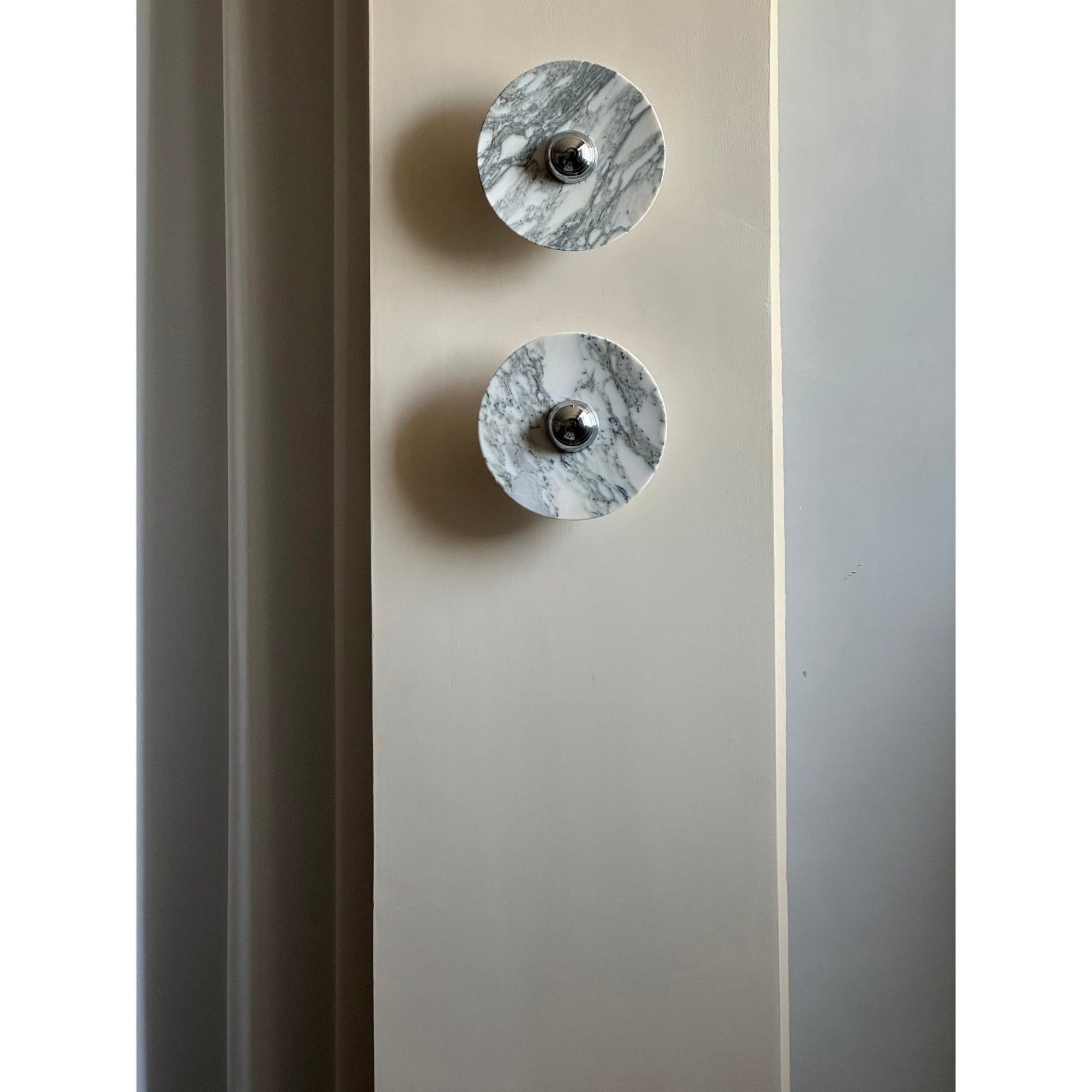 Messier Marble Wall Light, Hardwired Wall Sconce, detail 19