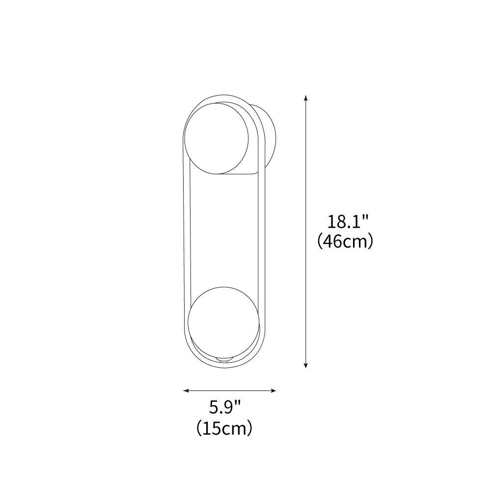 Mila Wall Lamp 5.9