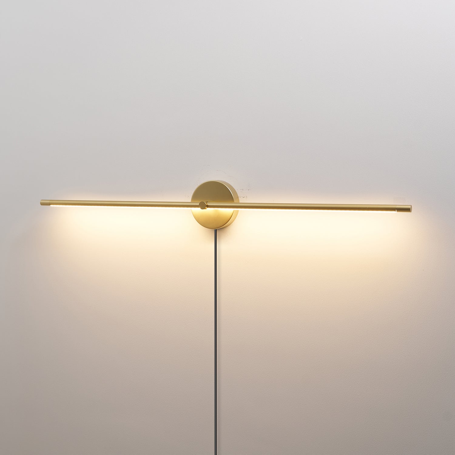 Minimalist Linear LED Plug-in Wall Lamp Vanity Light