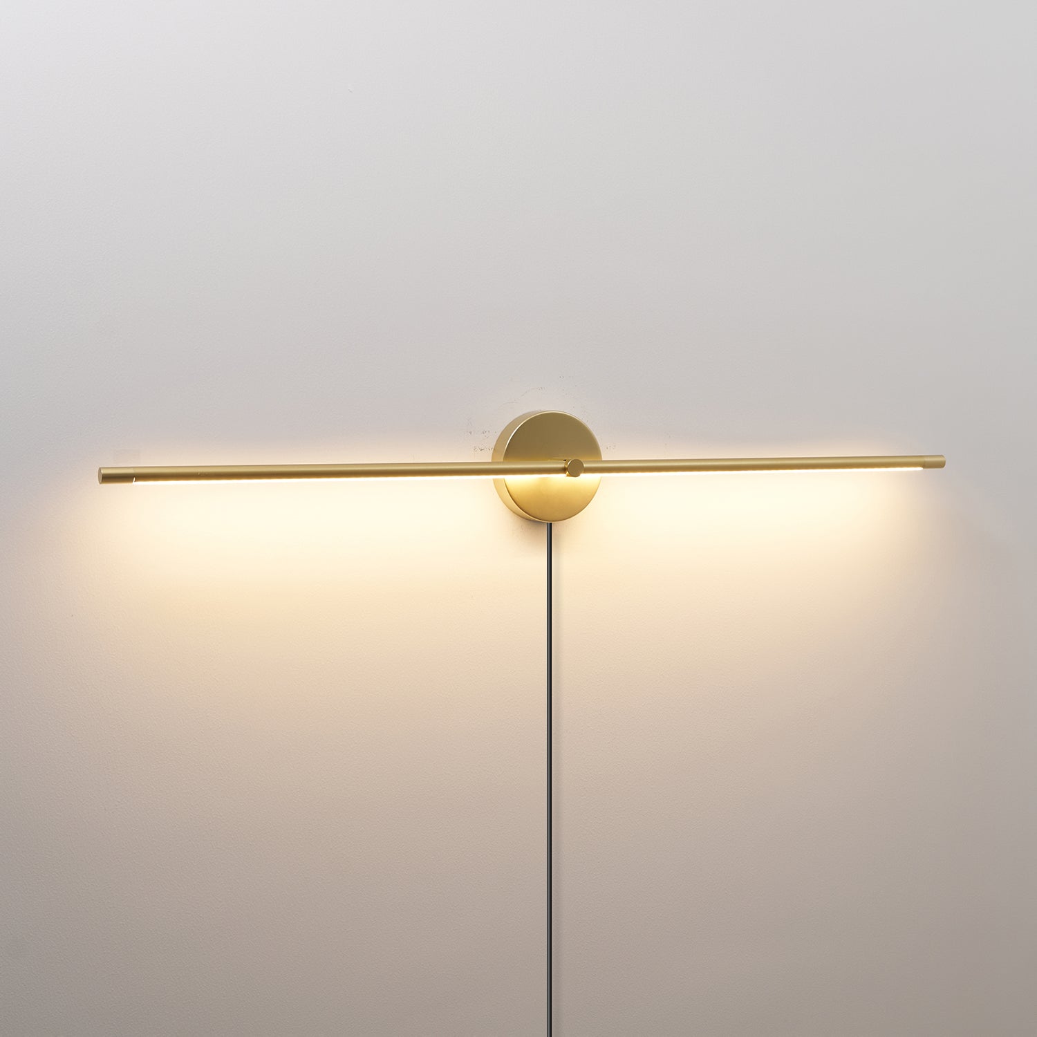 Minimalist Linear LED Plug-in Wall Lamp Vanity Light
