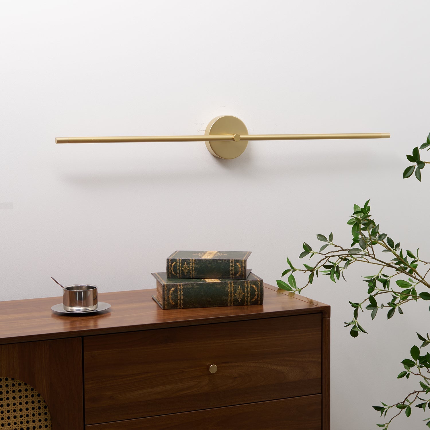 Minimalist Linear LED Plug-in Wall Lamp Vanity Light