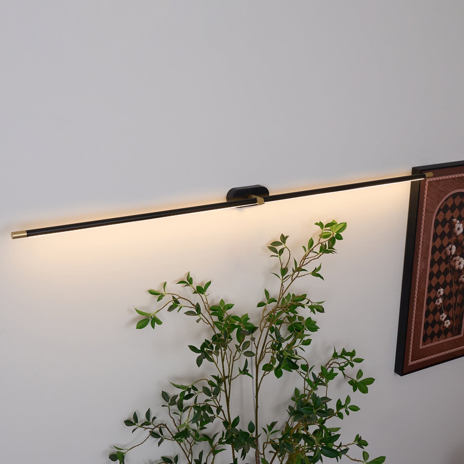 Minimalist Linear Rechargeable Wall Lamp Vanity Light