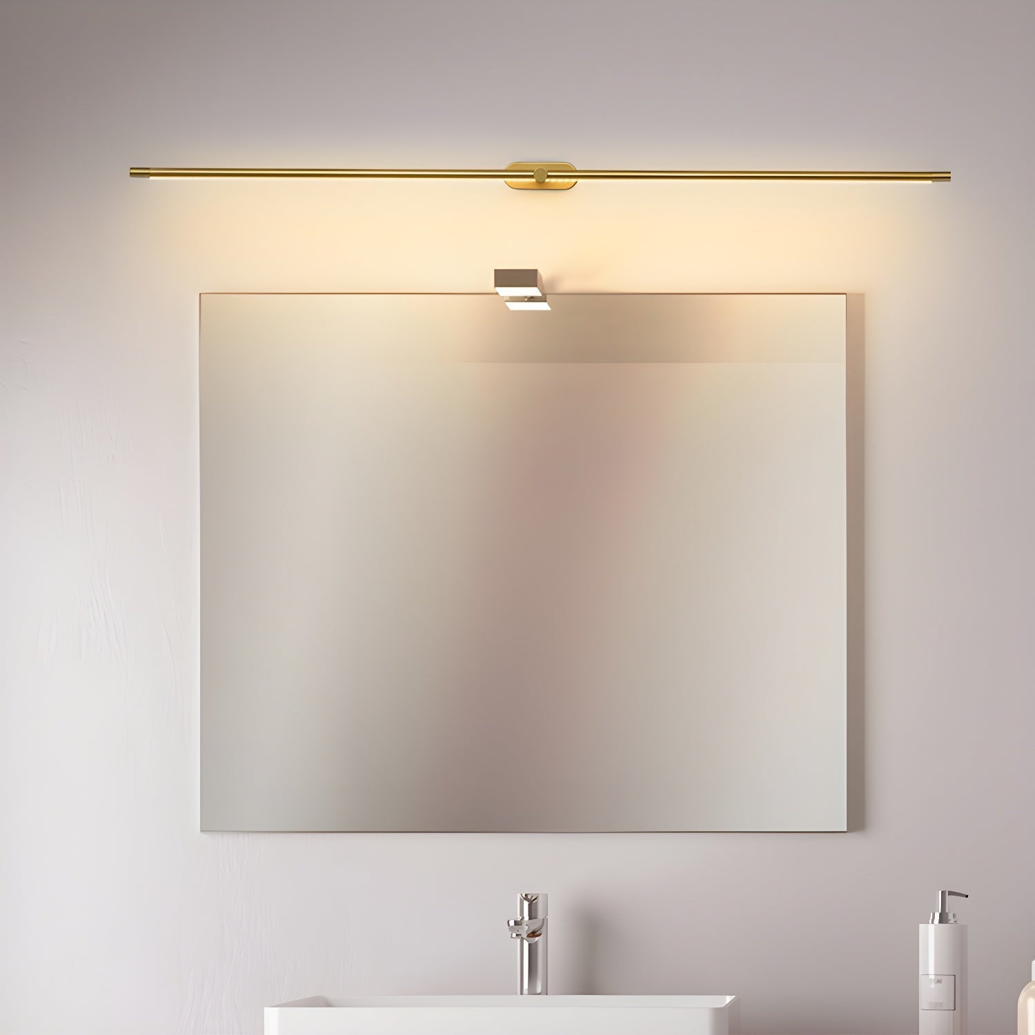 Minimalist Linear Rechargeable Wall Lamp Vanity Light