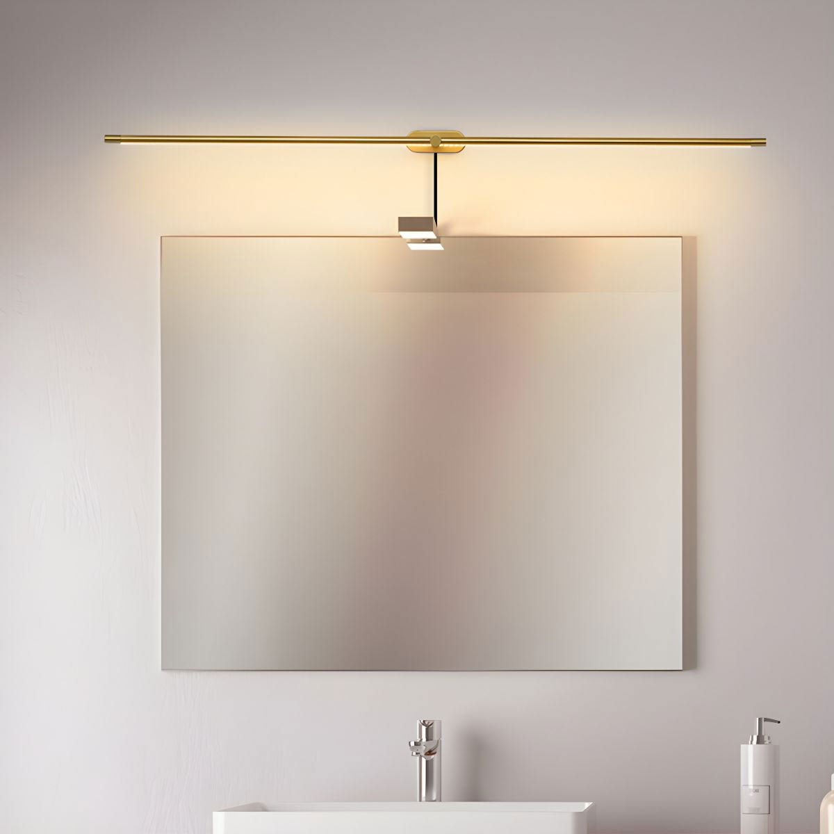 Minimalist Linear Plug-in Wall Lamp Vanity Light
