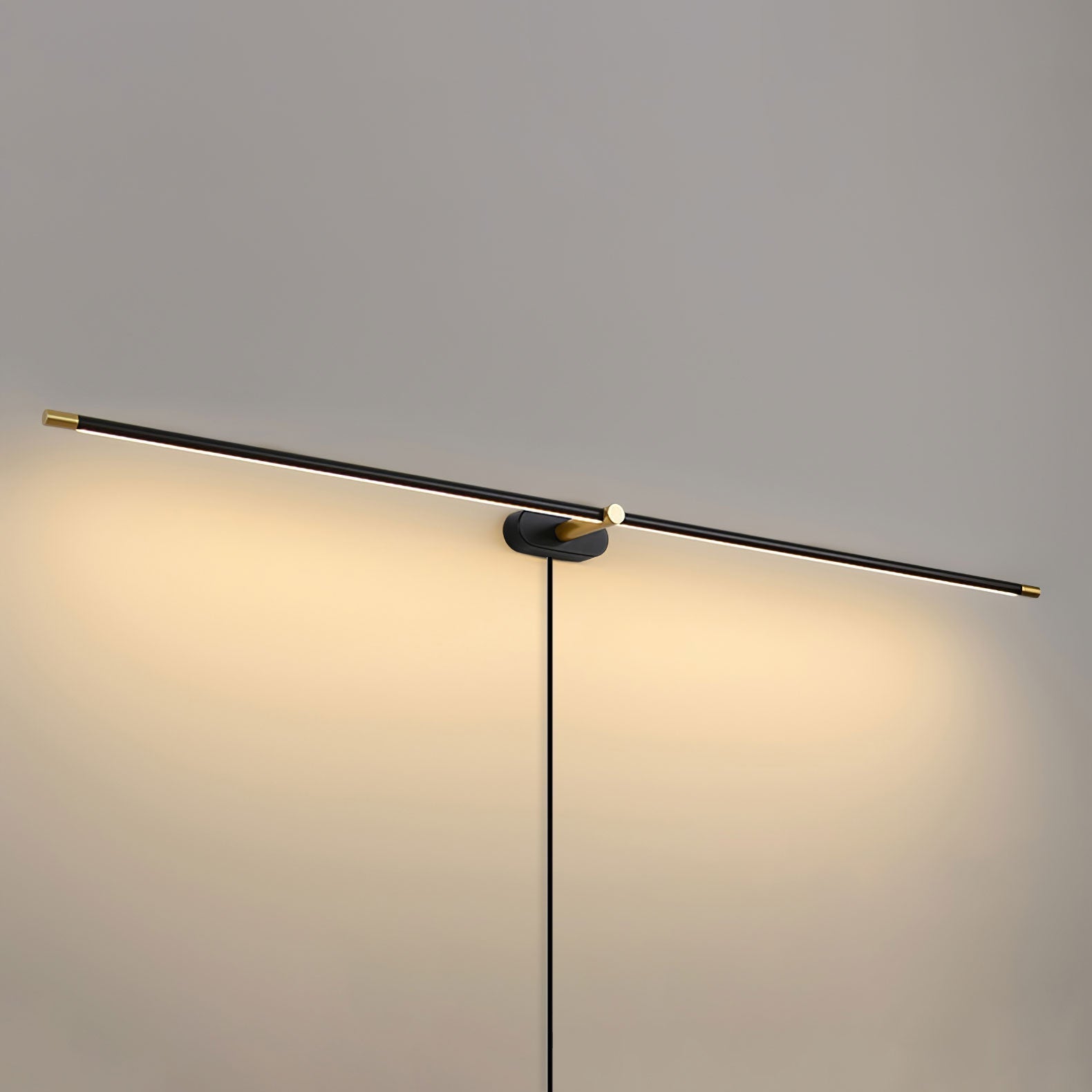 Minimalist Linear Plug-in Wall Lamp Vanity Light