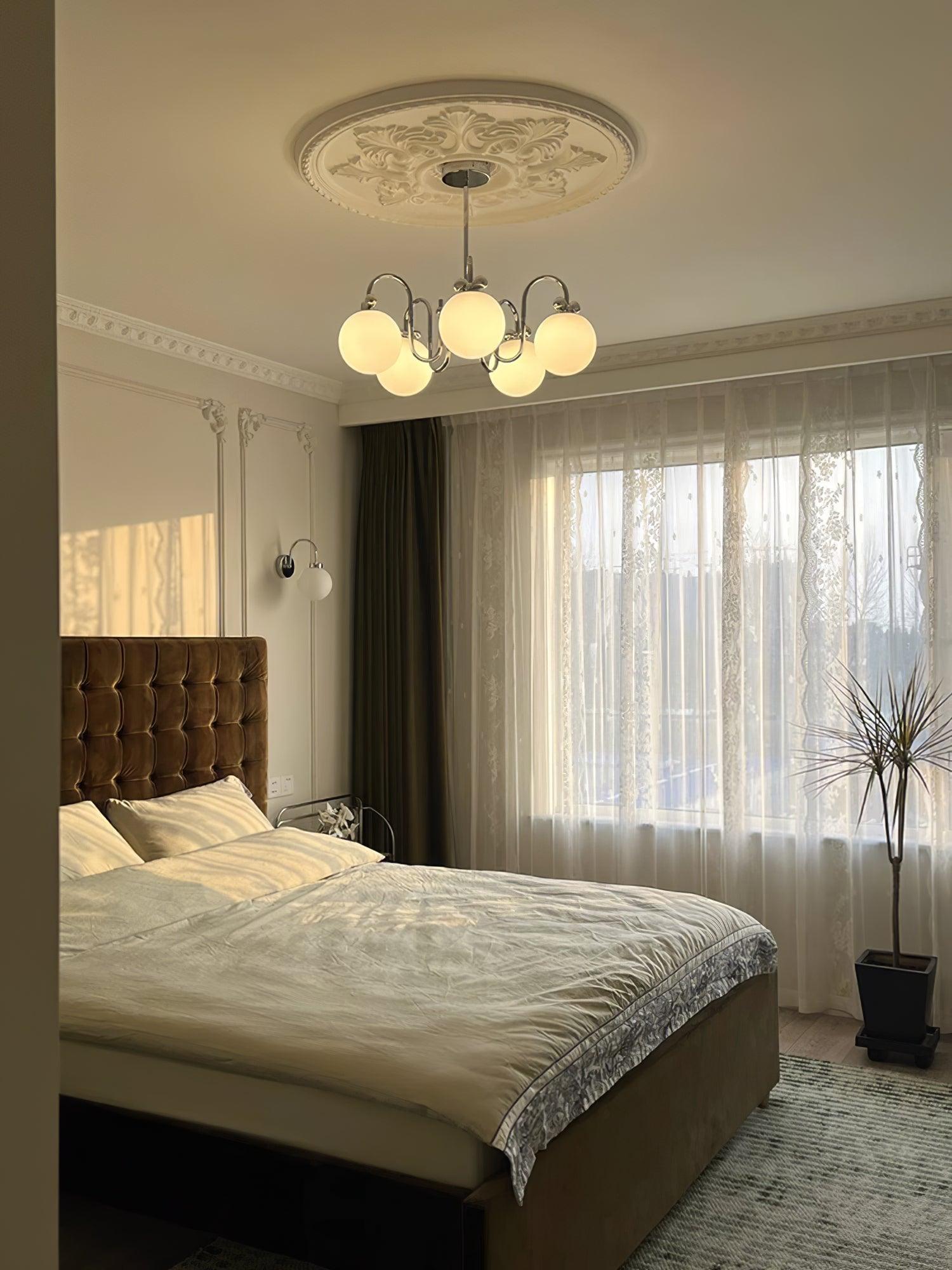Estee Polished Chrome Chandelier