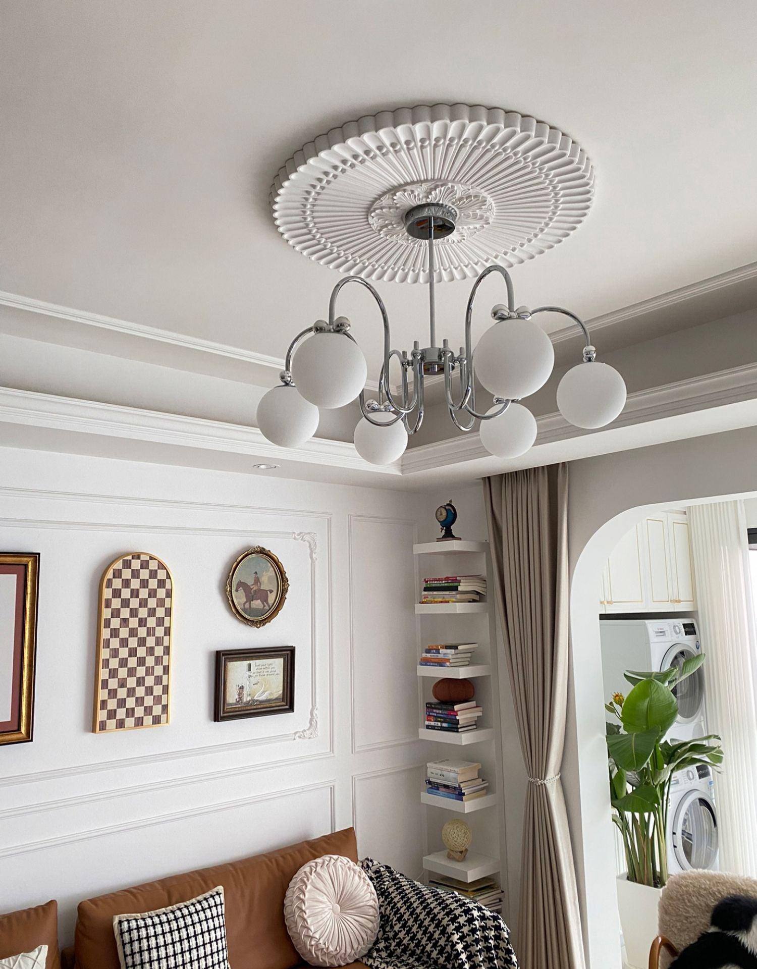 Estee Polished Chrome Chandelier