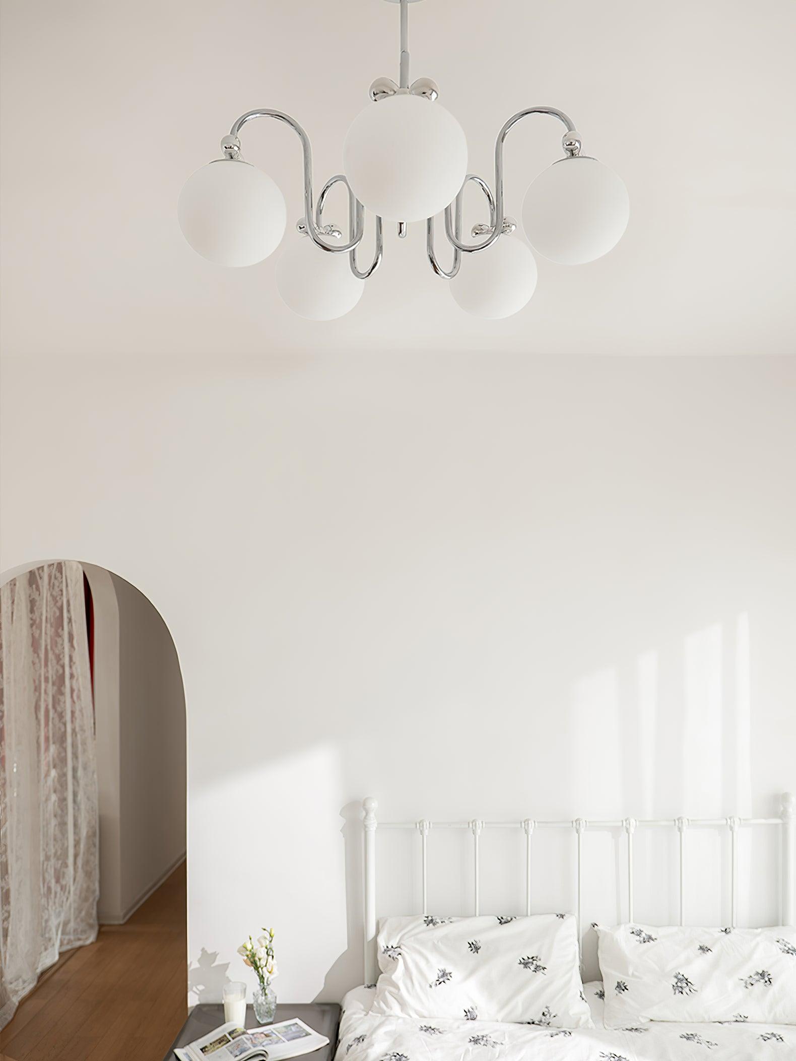 Estee Polished Chrome Chandelier