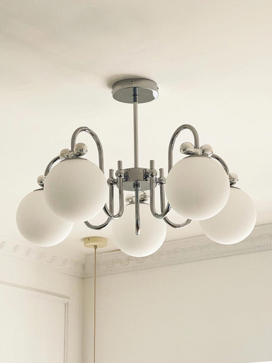Estee Polished Chrome Chandelier