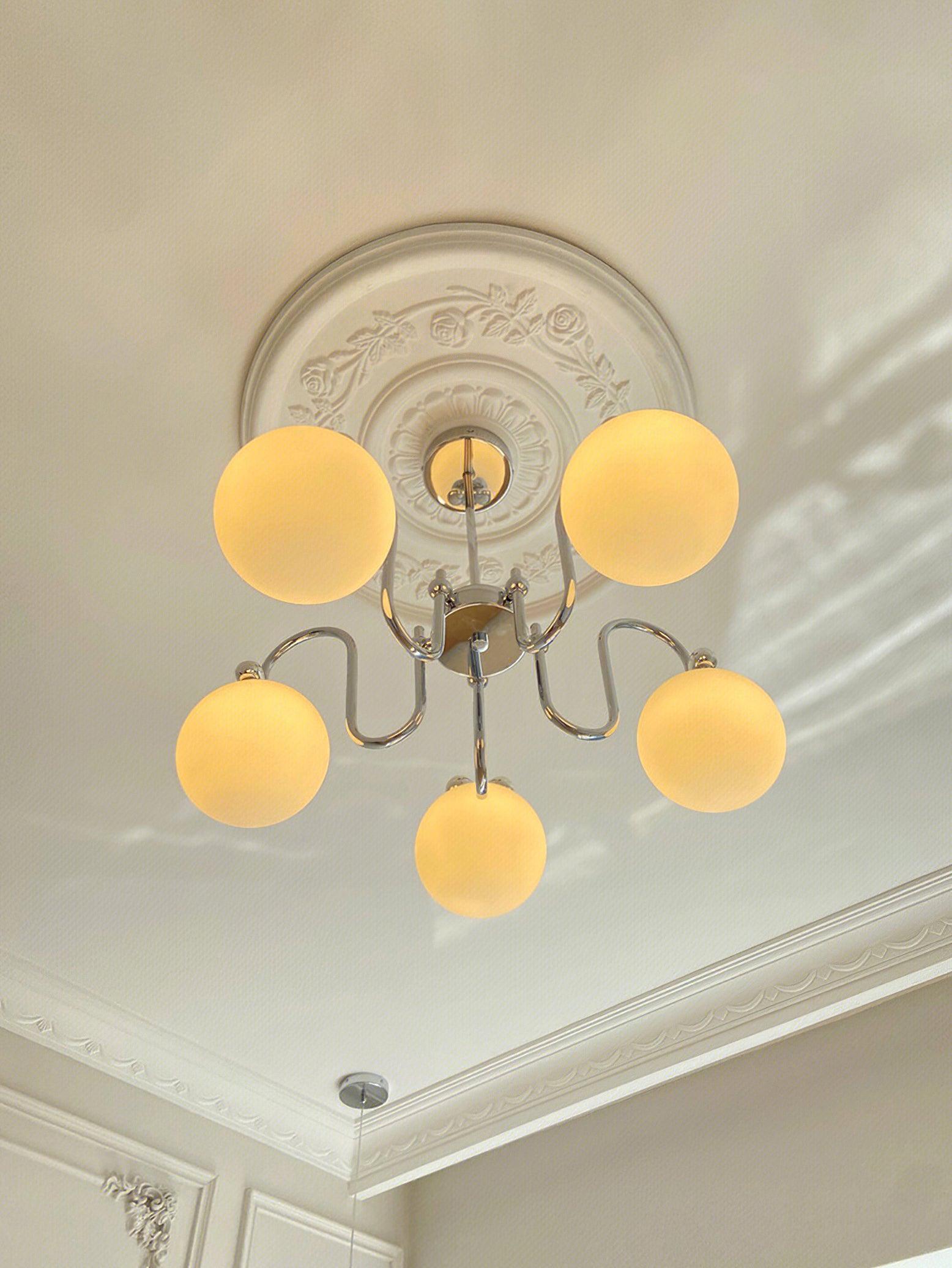 Estee Polished Chrome Chandelier