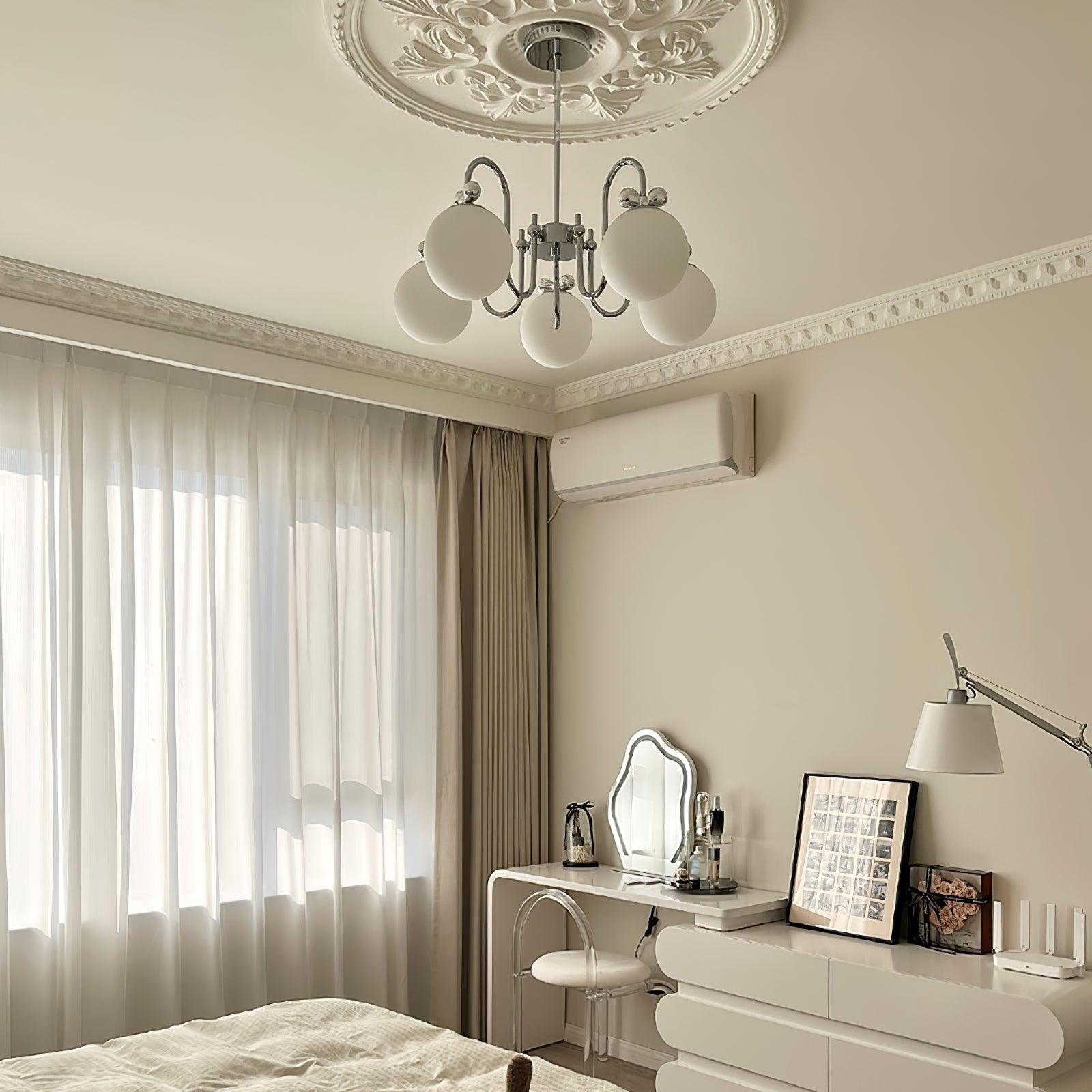 Estee Polished Chrome Chandelier