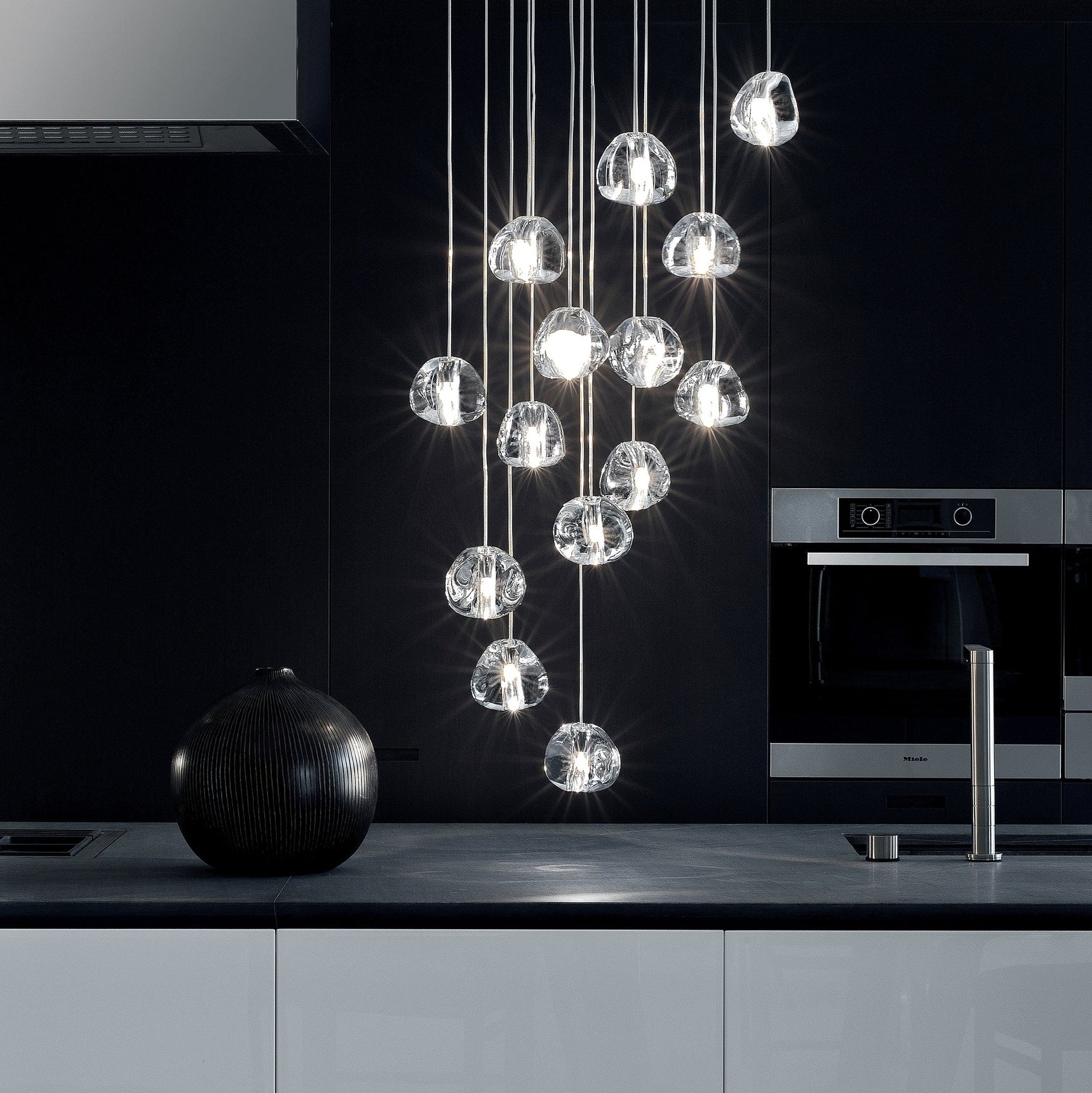 Cherry Crystal Pendant Lamp
