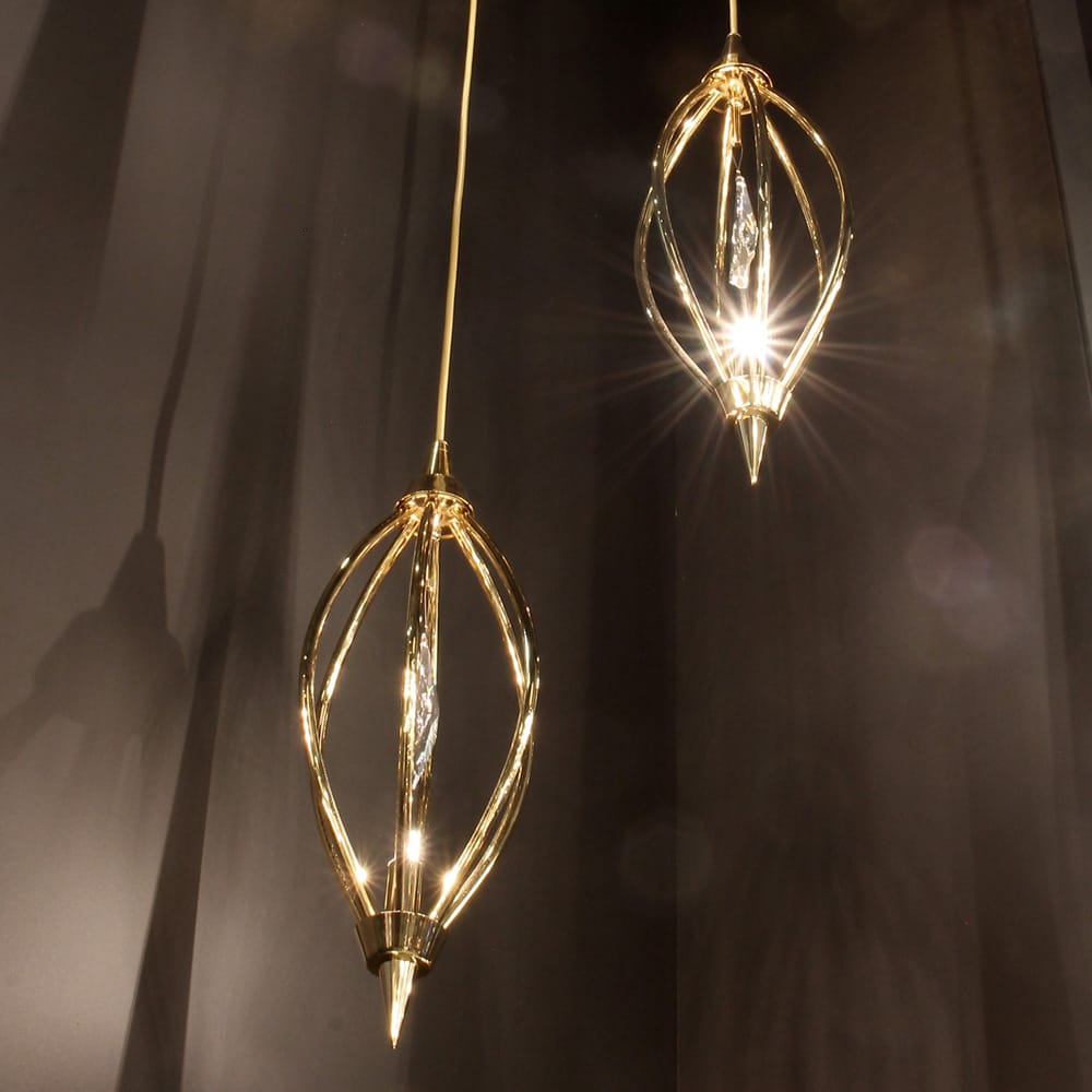 Modern Crystal Triple Chandelier