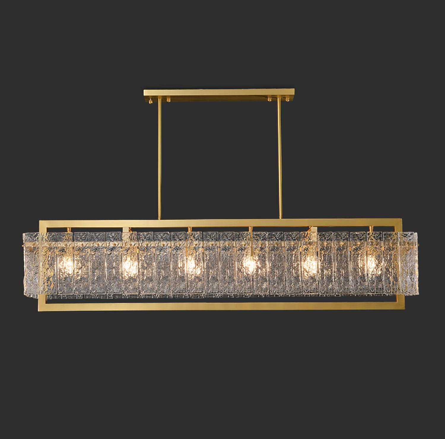Modern Drum Chandelier