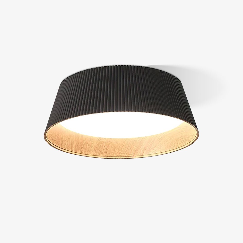 Modern Ribbed Overhead Light Ceiling Light