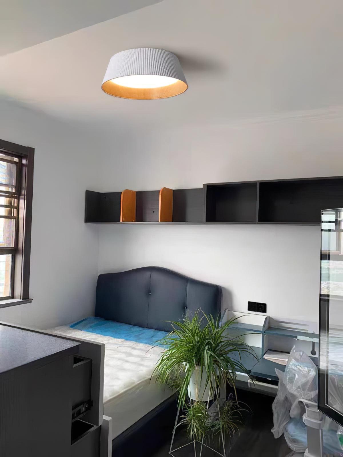 Modern Ribbed Overhead Light Ceiling Light