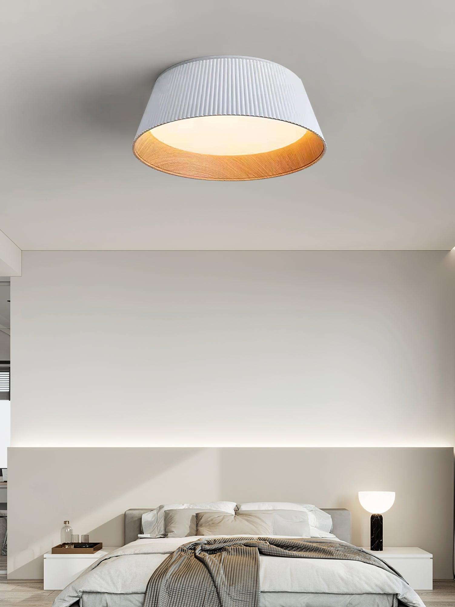 Modern Ribbed Overhead Light Ceiling Light