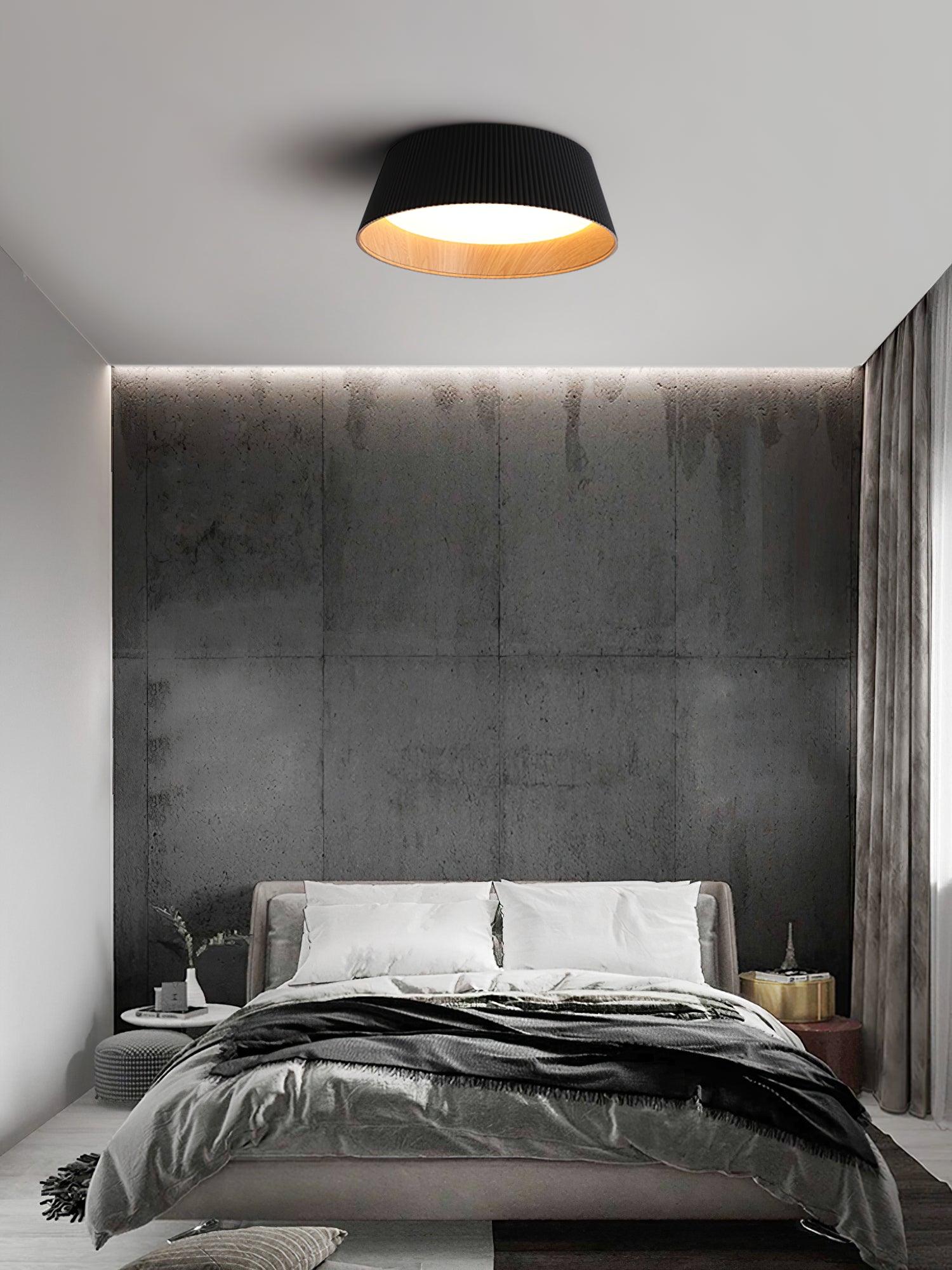 Modern Ribbed Overhead Light Ceiling Light