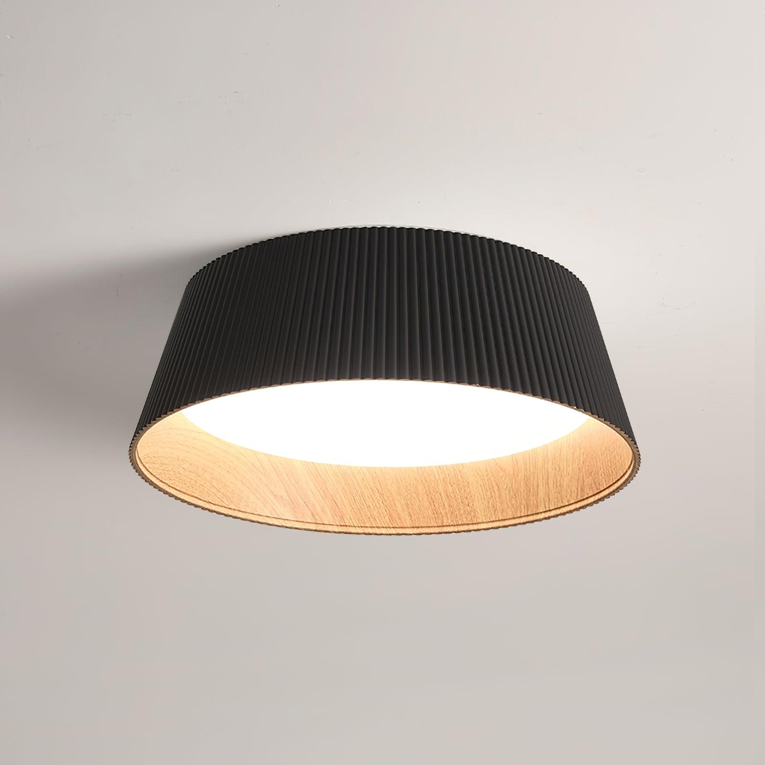 Modern Ribbed Overhead Light Ceiling Light