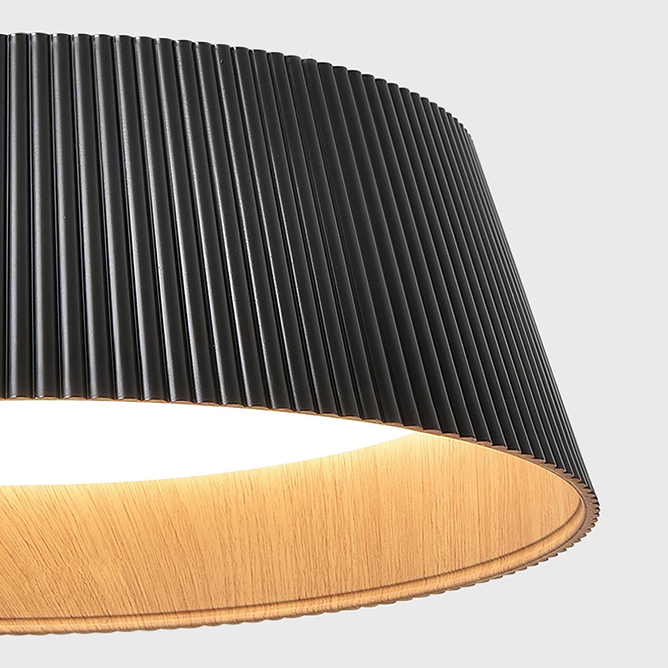 Modern Ribbed Overhead Light Ceiling Light