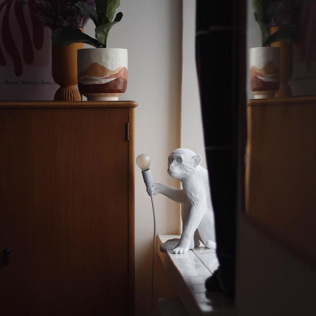 Monkey Nightstand Lamp Table Lamp