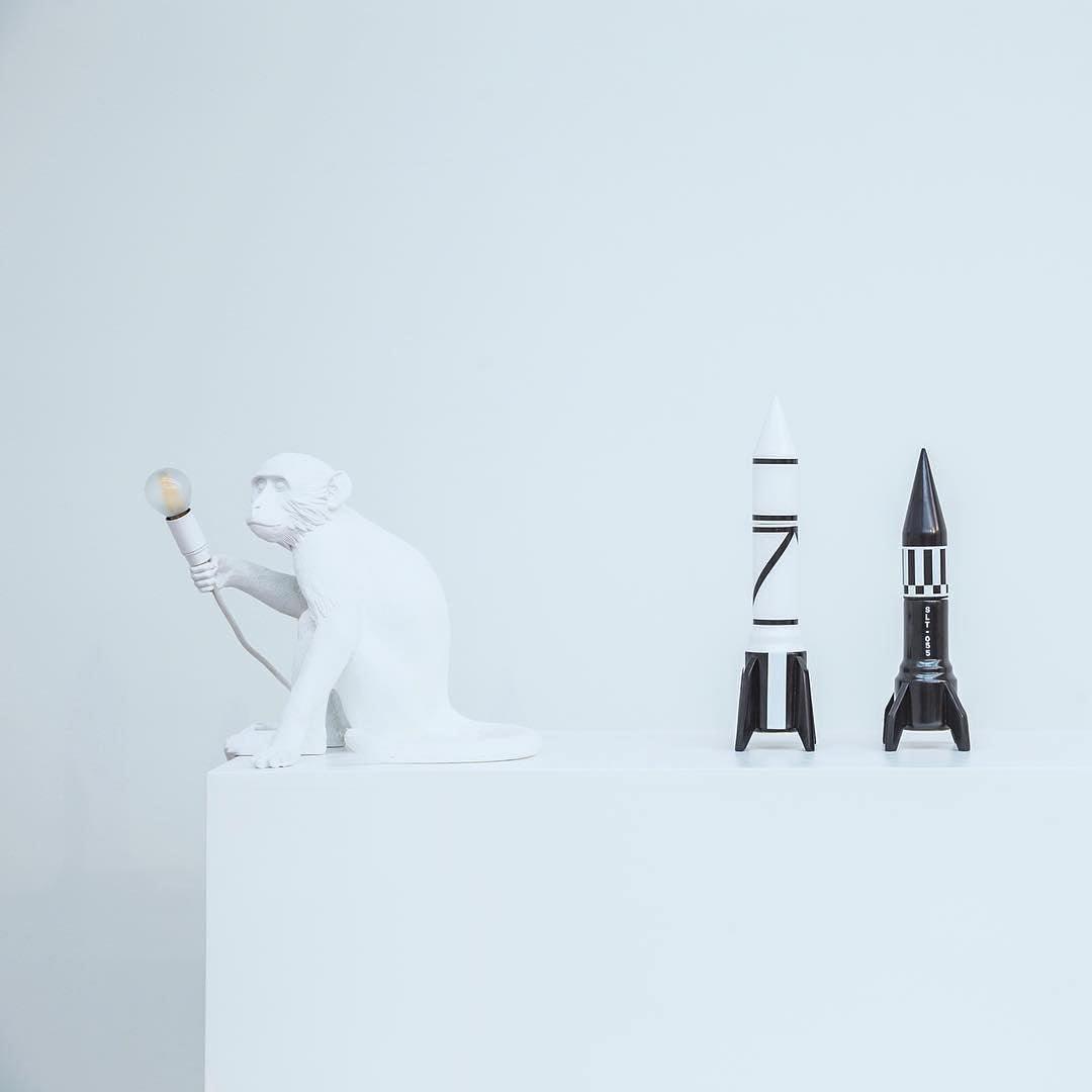 Monkey Nightstand Lamp Table Lamp
