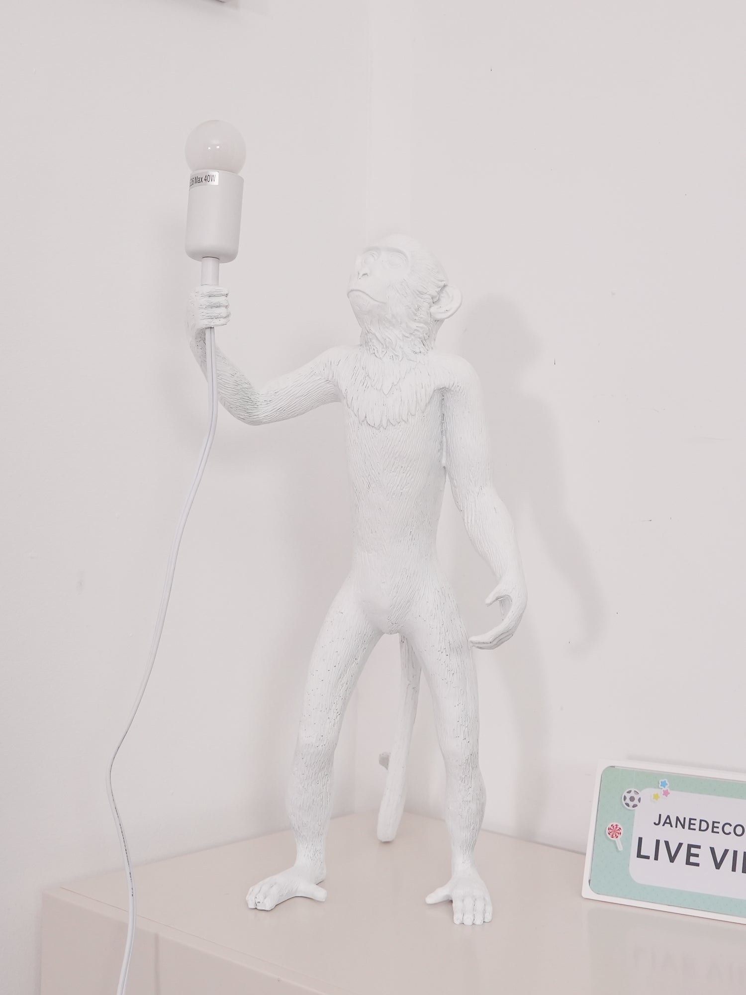 Monkey Nightstand Lamp Table Lamp
