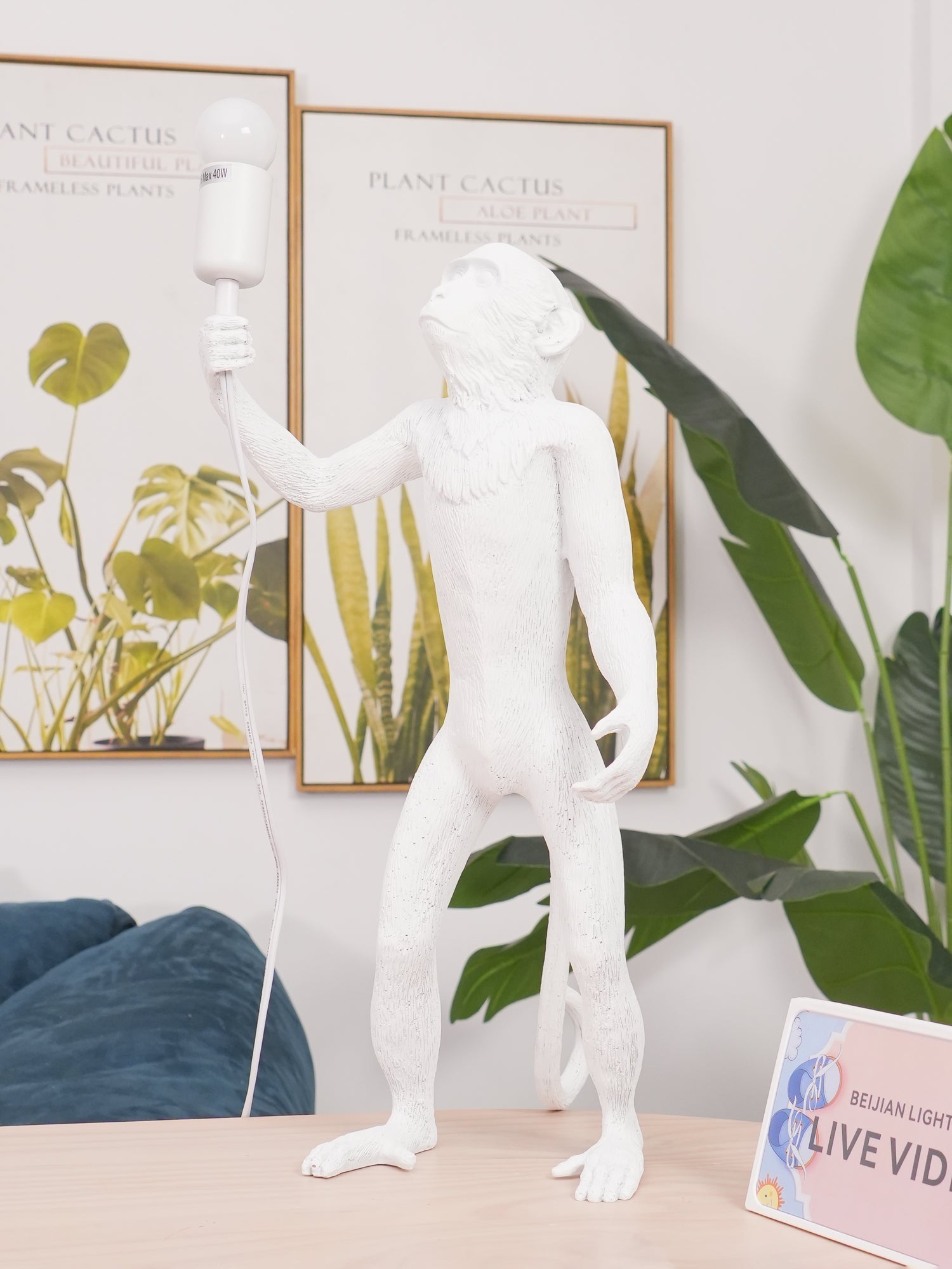 Monkey Nightstand Lamp Table Lamp