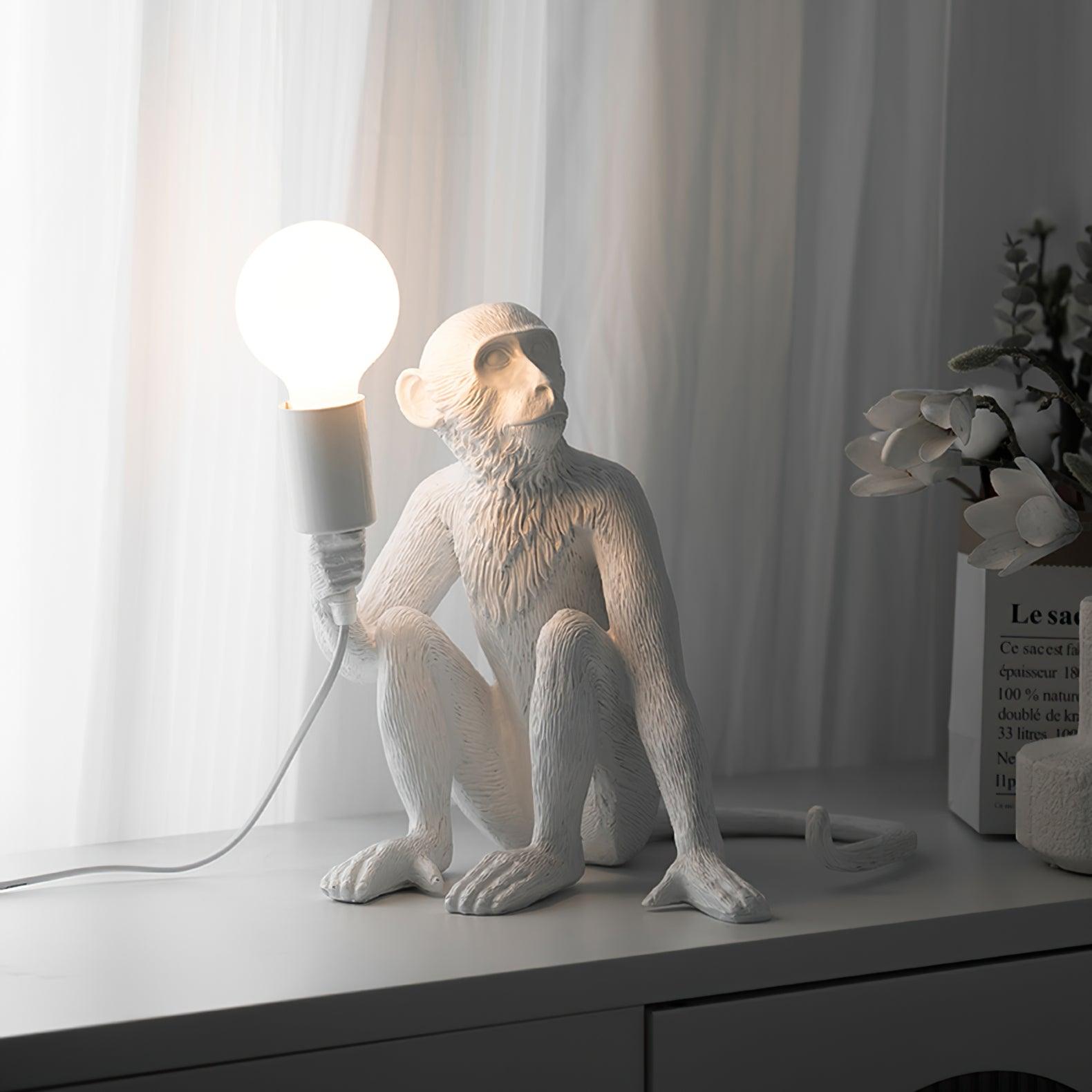 Monkey Nightstand Lamp Table Lamp