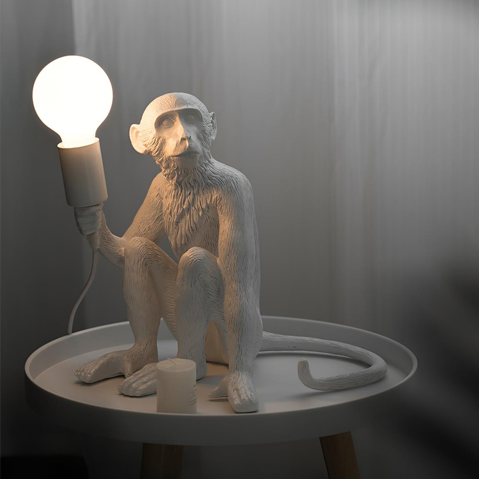 Monkey Nightstand Lamp Table Lamp