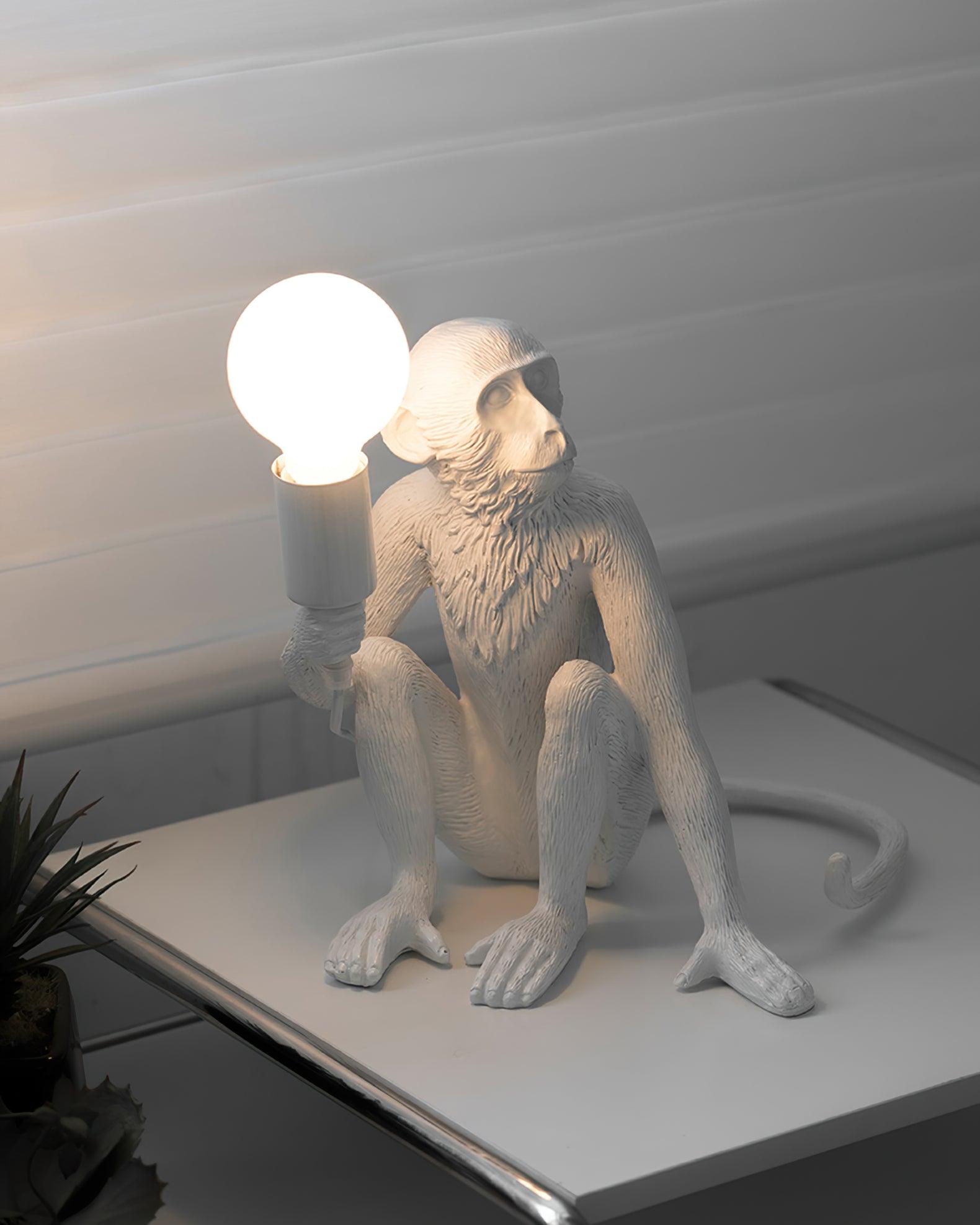 Monkey Nightstand Lamp Table Lamp