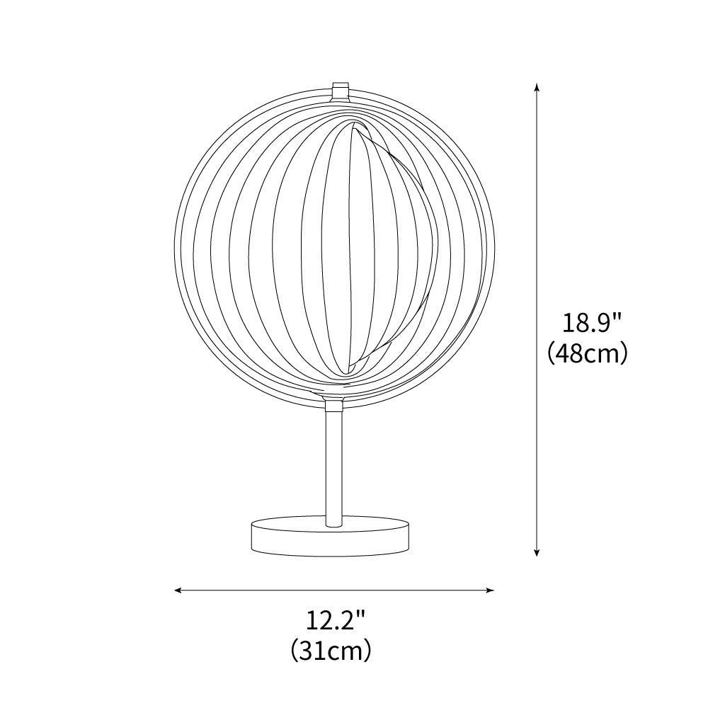 Moon Echo Table Lamp 12.2