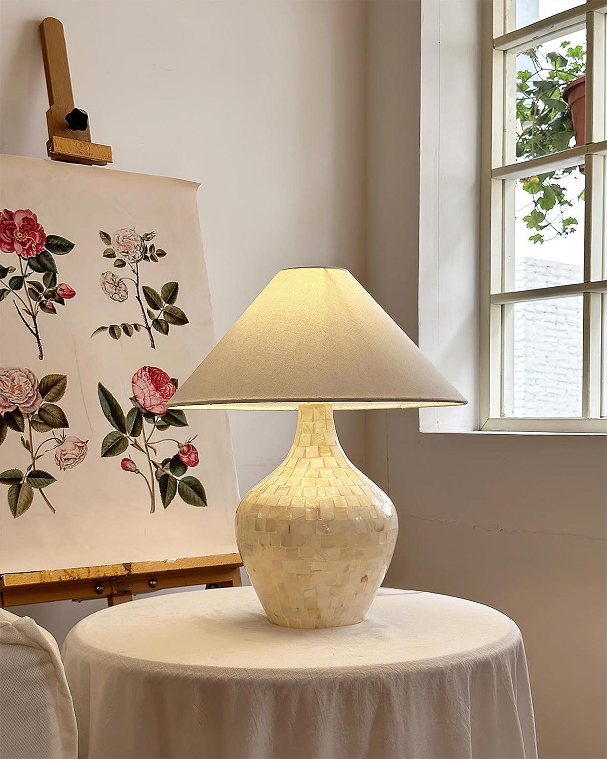 Mosaic Table Lamp 16.5