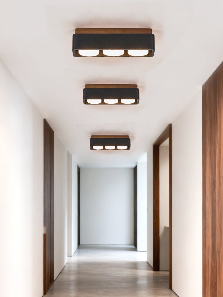 Multi Spot Square Ceiling Light