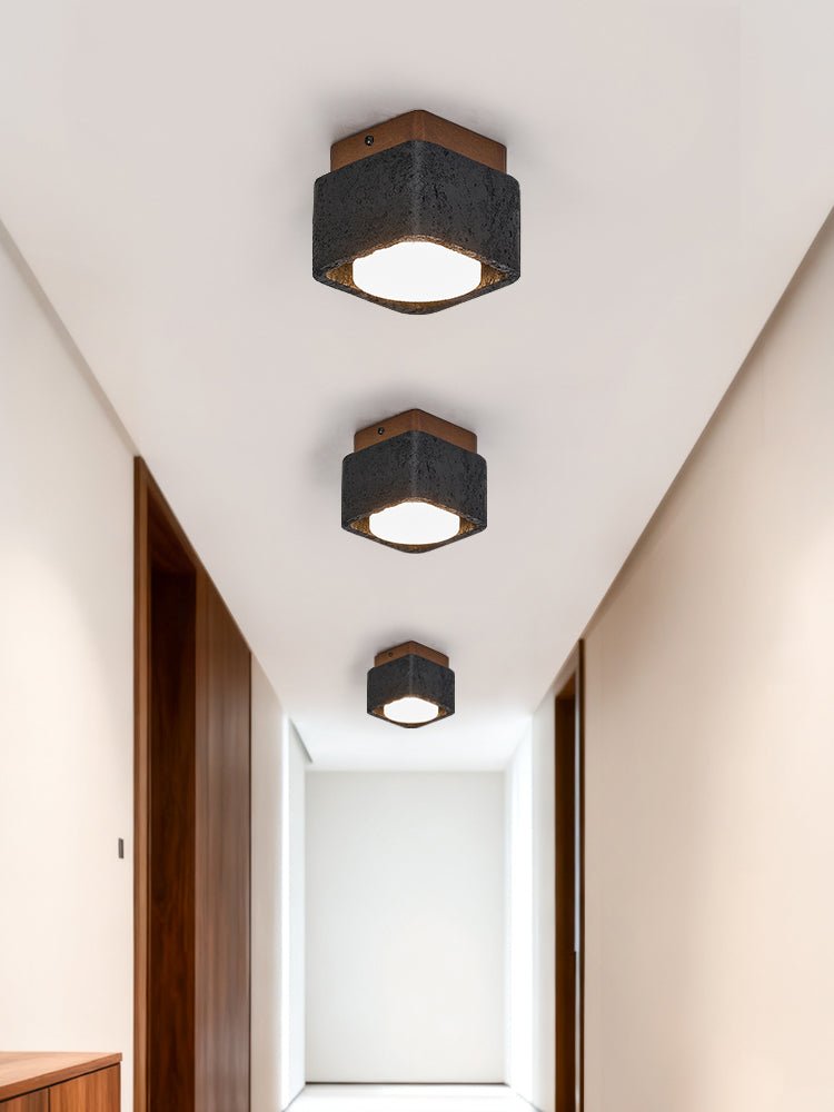 Multi Spot Square Ceiling Light