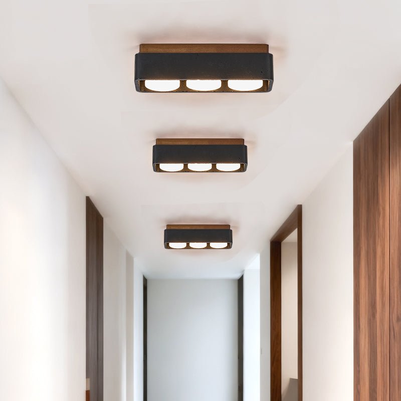 Multi Spot Square Ceiling Light