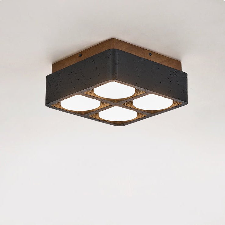 Multi Spot Square Ceiling Light