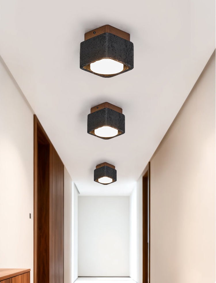 Multi Spot Square Ceiling Light