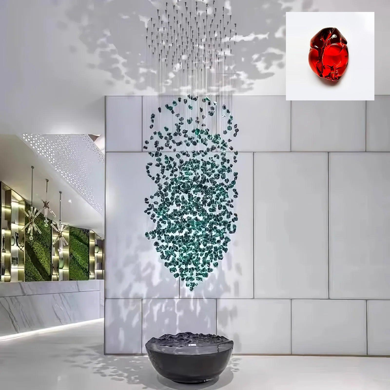 Chandelier detail image with finish, structure, and proportion visible