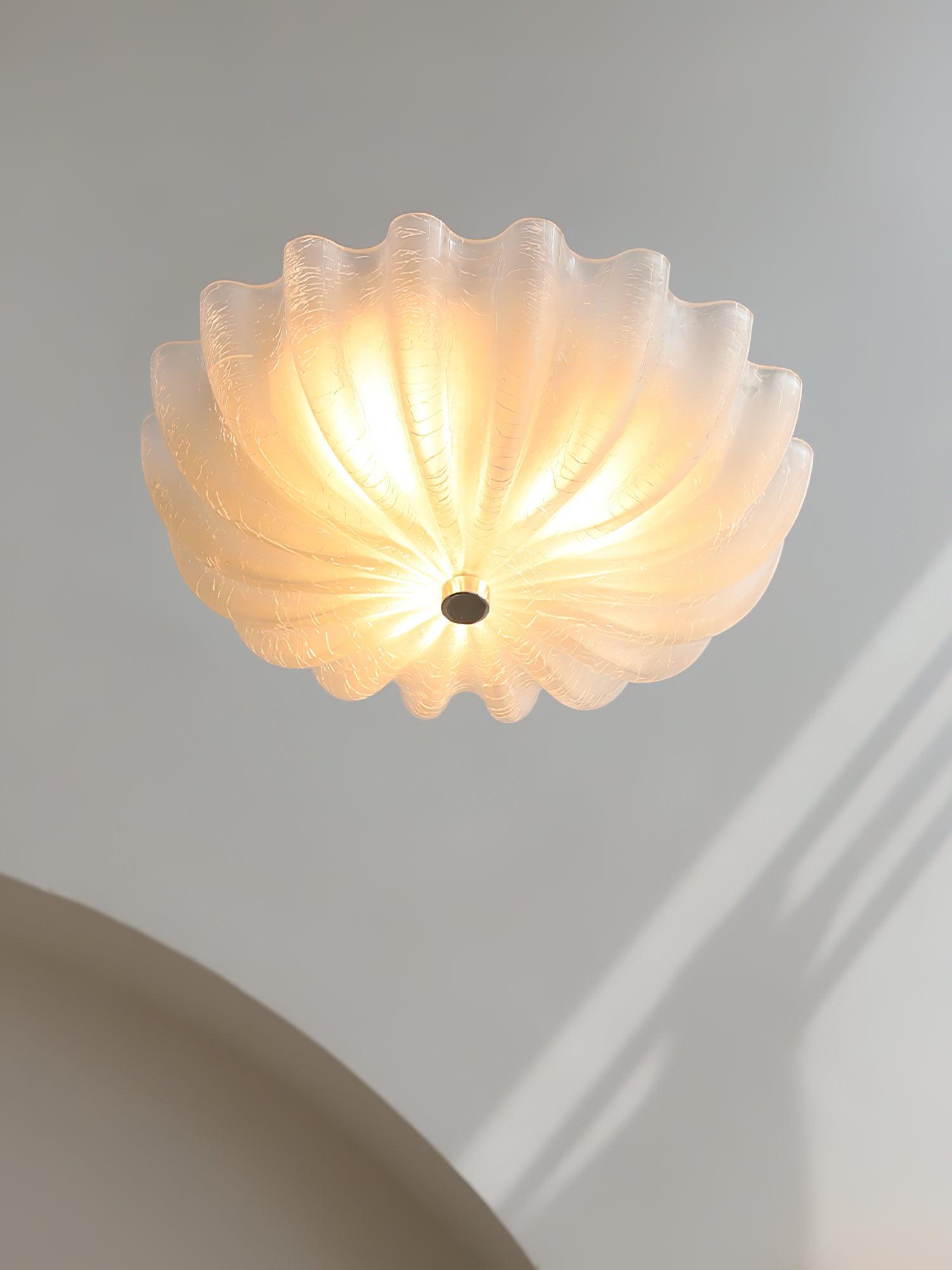 Murano Glass Flush Mount Light Ceiling Light