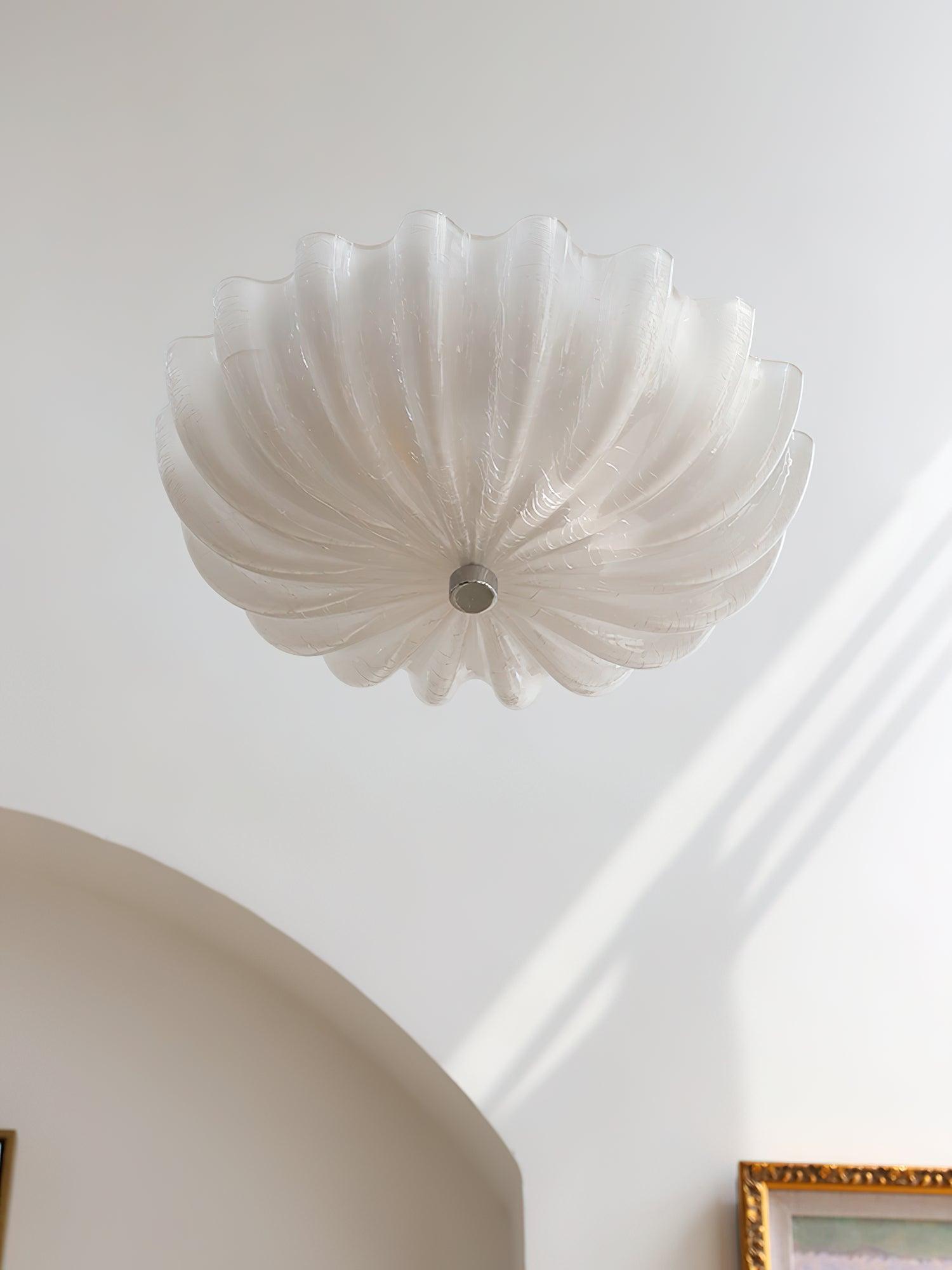 Murano Glass Flush Mount Light Ceiling Light