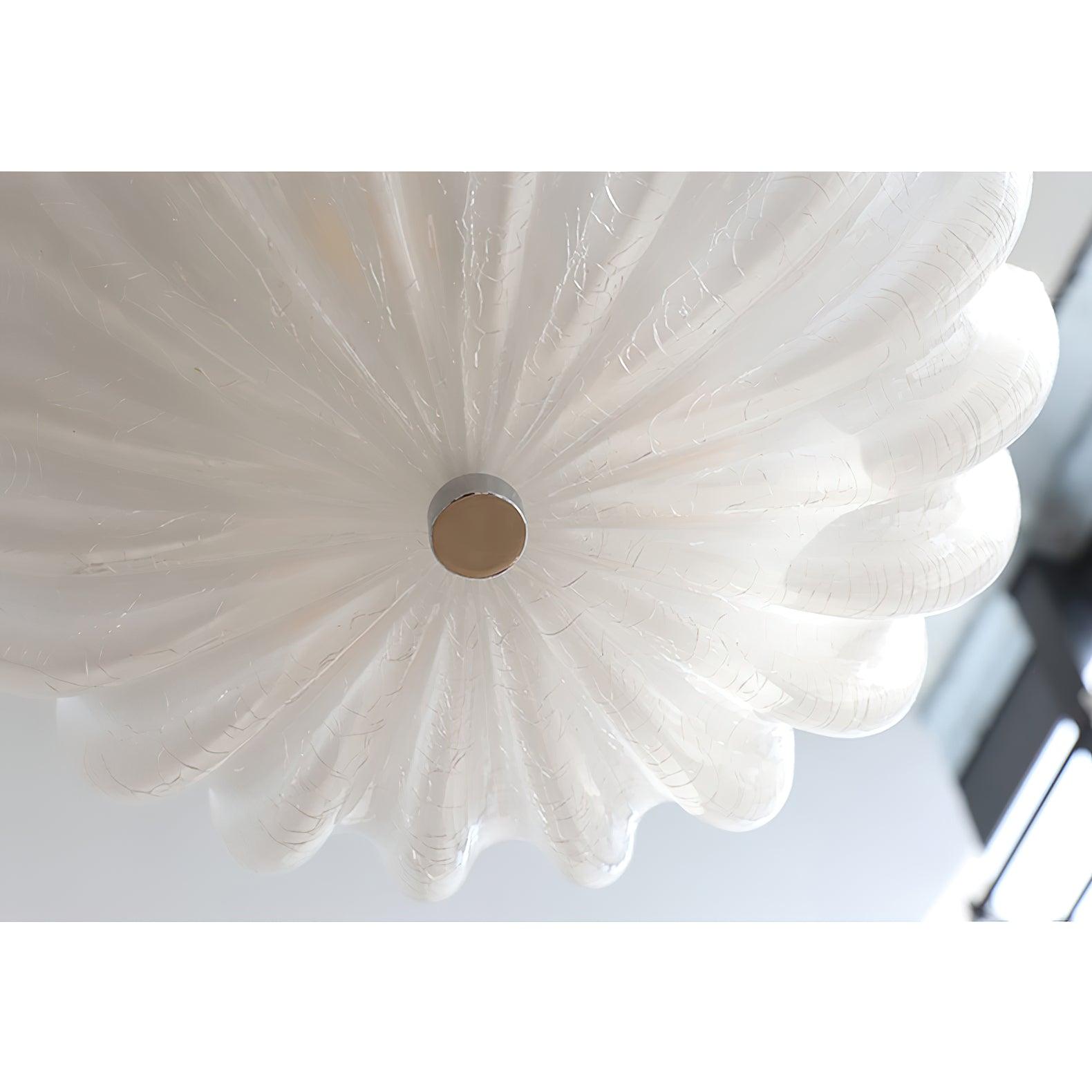 Murano Glass Flush Mount Light Ceiling Light